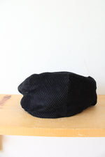 JJ Hat Center Jonathan Richard Black Corduroy Cotton Cap | XXL