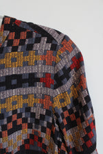 Pendleton Multi-Colored Southwestern Style Short Sleeve Blouse | 8