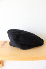 JJ Hat Center Jonathan Richard Black Corduroy Cotton Cap | XXL