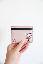 Kate Spade Pink Minnie Mouse Card Holder
