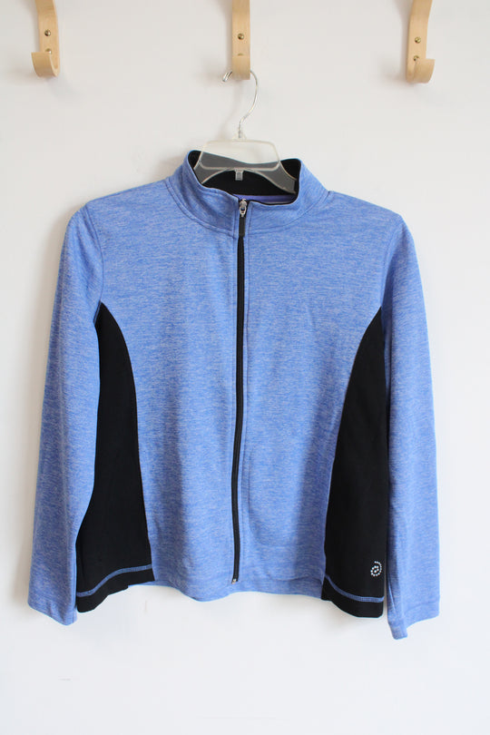 Be Inspired Blue Full Zip Jacket | PXL
