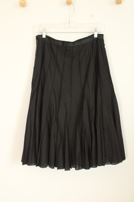 Focus lifestyle Black Pleated Skirt | 6
