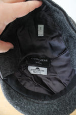 JJ Hat Center Cashmere And Wool Gray Cap | S