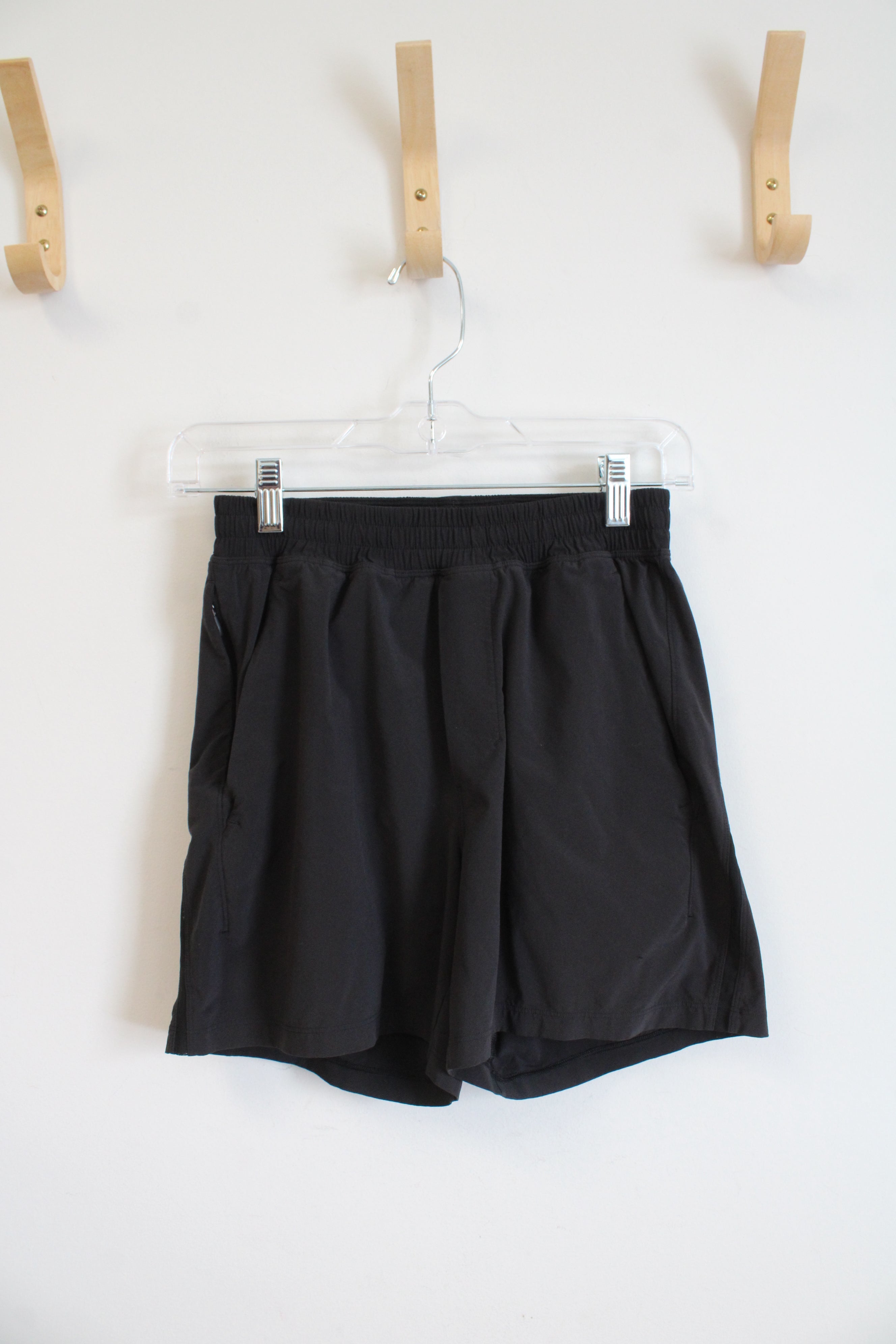 Lululemon Black Lined Athletic Shorts | XS