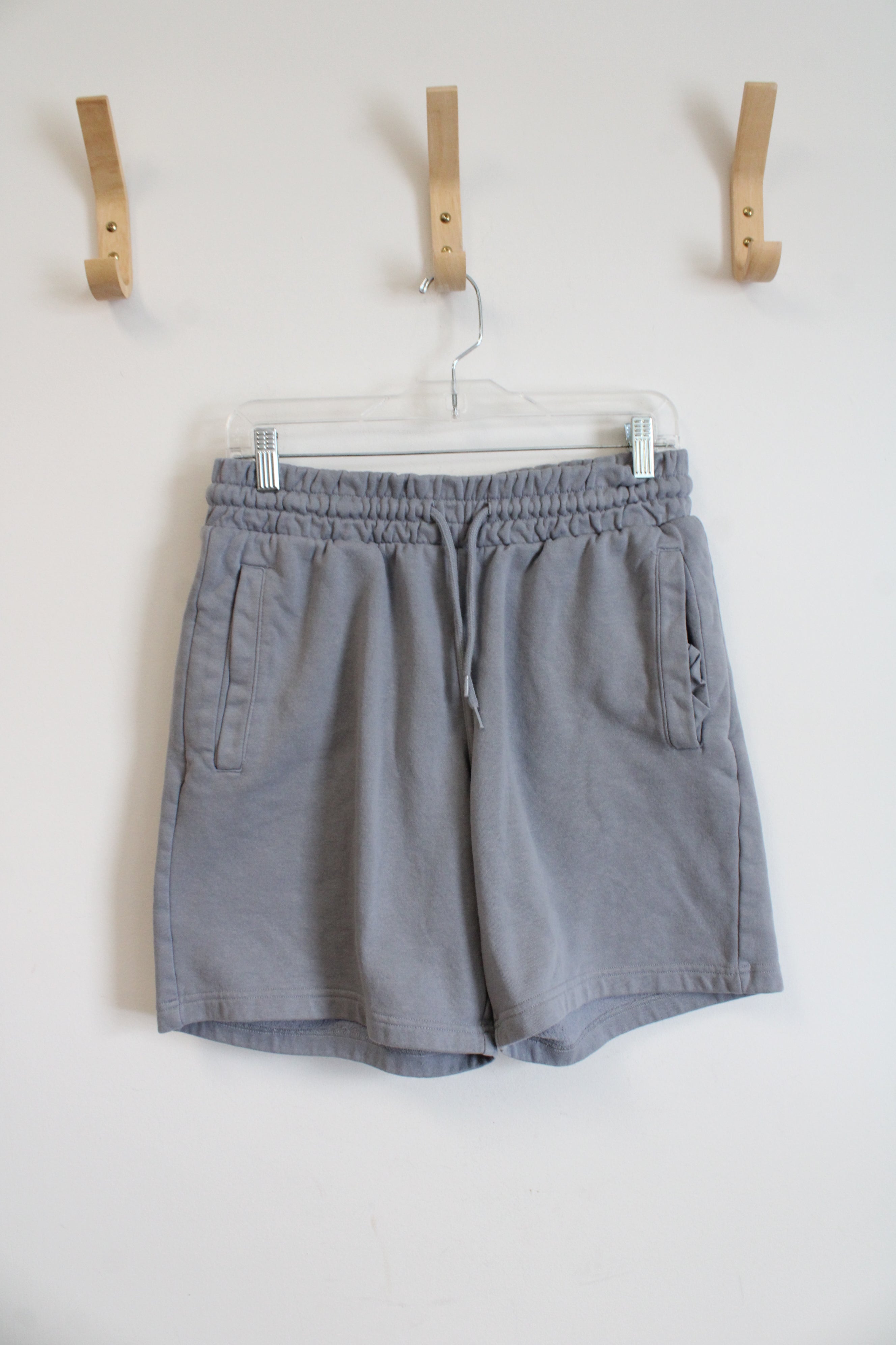 H&M Regular Fit Gray Sweat Shorts | S