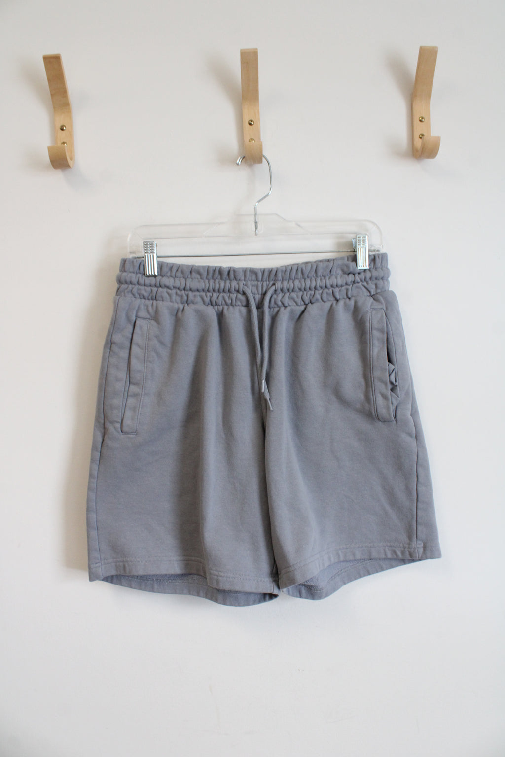 H&M Regular Fit Gray Sweat Shorts | S