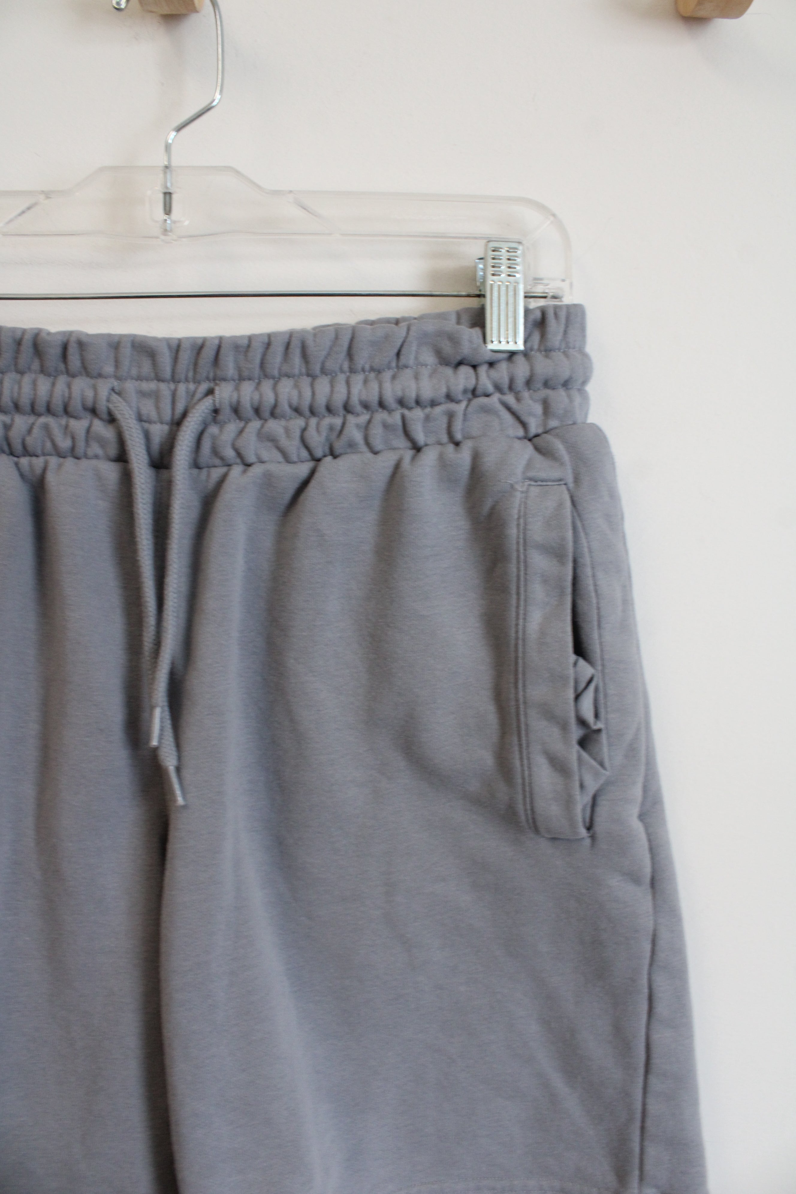 H&M Regular Fit Gray Sweat Shorts | S