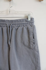 H&M Regular Fit Gray Sweat Shorts | S