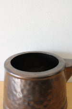 McCoy Pottery Bronze Painted Ceramic Pot