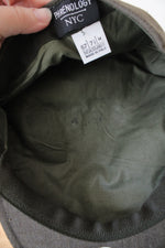Phrenology NYC Green Linen Cap | M