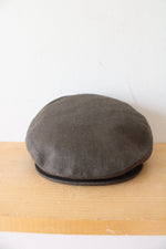 Phrenology NYC Green Linen Cap | M