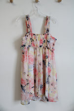Candie's Pink & Yellow Floral Dress | XL