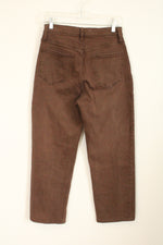Arizona Jeans Co Brown Highest Rise Vintage Straight Leg Jeans | 7