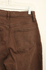 Arizona Jeans Co Brown Highest Rise Vintage Straight Leg Jeans | 7