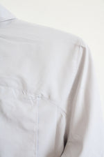 Columbia Silver Button Down Long Sleeve Shirt | M