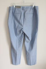 NEW Talbots High Waist Straight Blue Pant | 14W
