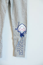 Marvel Spider-Verse Spider Gwen Gray Leggings | Youth S (6/7)