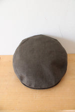 Phrenology NYC Green Linen Cap | M