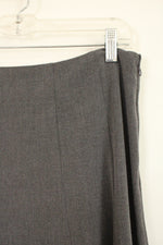 Dress Barn Gray Flare Skirt | 8