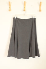 Dress Barn Gray Flare Skirt | 8