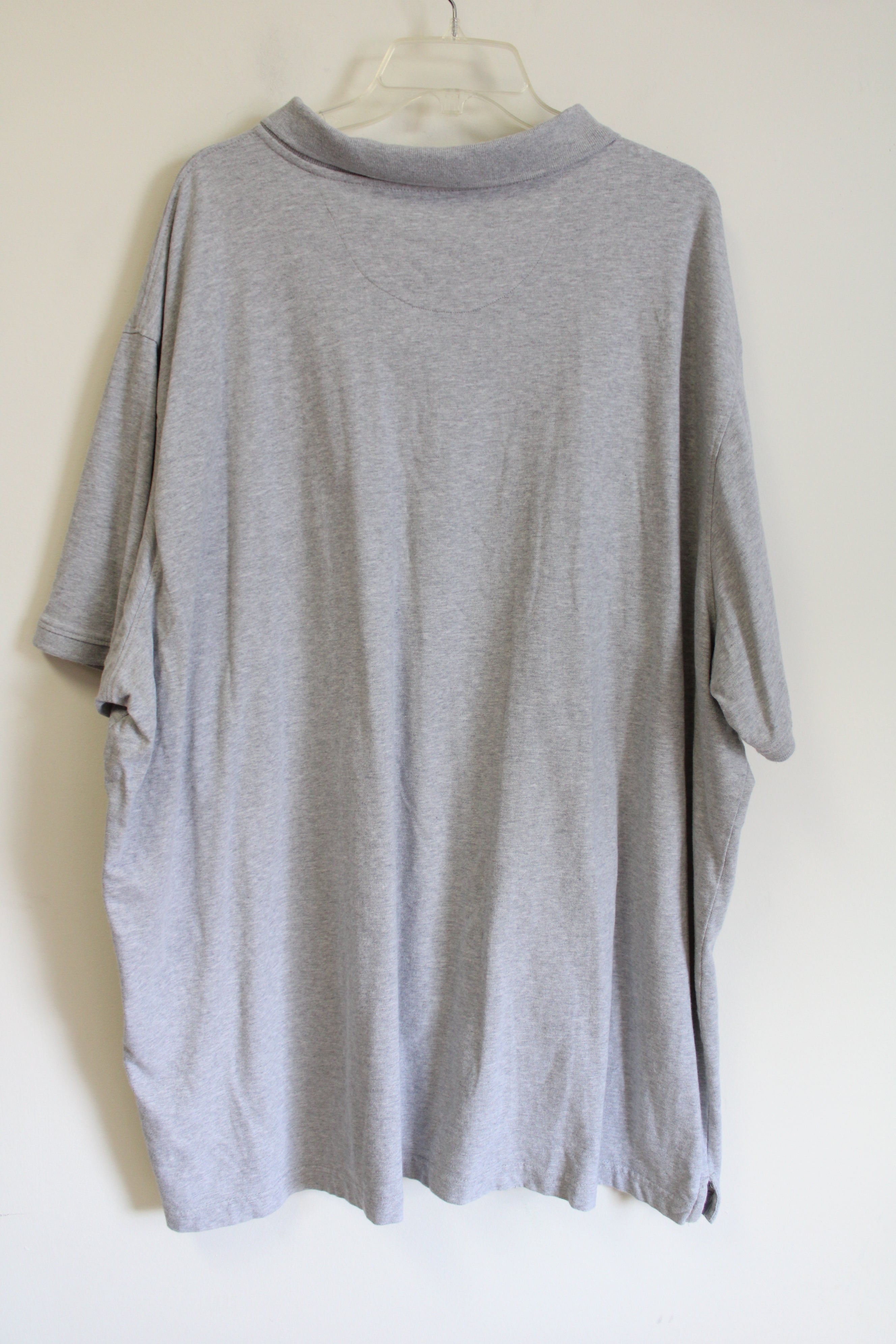 basic Editions Gray Polo Shirt | 4XL