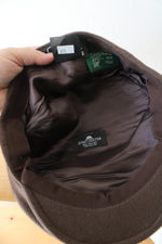JJ Hat Center Capas Headwear Cashmere Wool Brown Cap | XXL