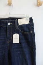 NEW St. John's Bay Mid Rise Dark Wash Bermuda Shorts | 2