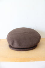 JJ Hat Center Capas Headwear Cashmere Wool Brown Cap | XXL