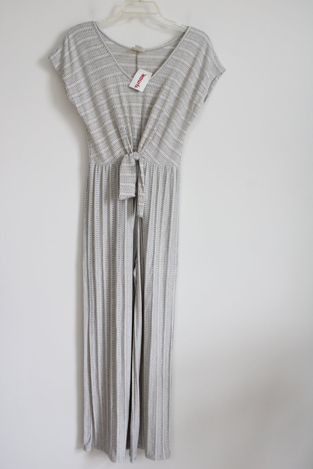 NEW Caution To The Wind Gray Jumpsuit | M