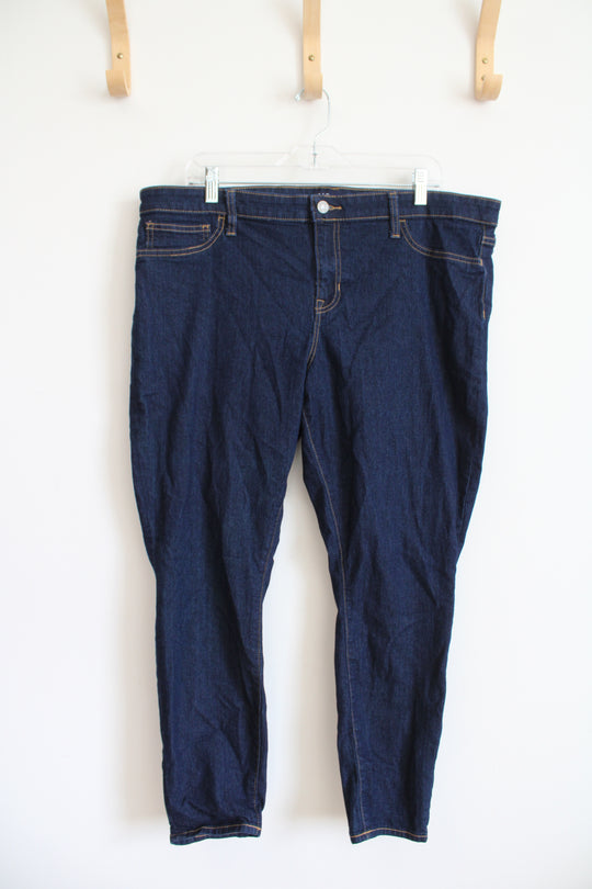 Gap Dark Wash Favorite Jeggings | 18/34