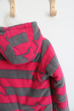 TTC Gray and Pick Fluffy Jacket | XXL (18-20)