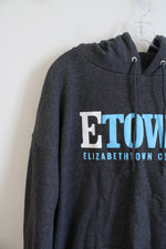 Champion Gray Elizabethtown College Hoodie | 2XL