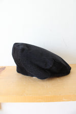 JJ Hat Center Jonathan Richard Black Corduroy Cap | S