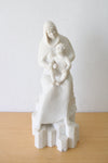 Jimilu Mason 1979 White Mother & Child Statue