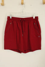 Mondetta Outdoor Project Dark Red Athletic Shorts | M