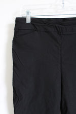 Hilary Radley Black Stretch Pant | M