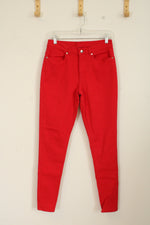Venus Red Skinny leg Denim Pants | 8