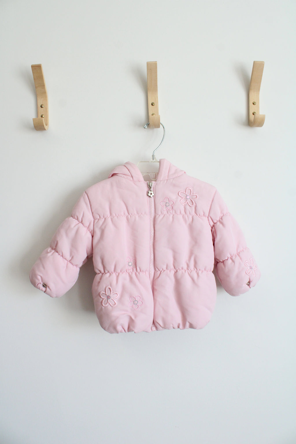 Rothschild La Petite Pink Puffer Coat | 12M