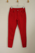 Venus Red Skinny leg Denim Pants | 8