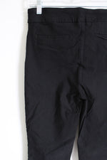 Hilary Radley Black Stretch Pant | M