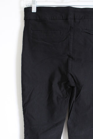 Hilary Radley Black Stretch Pant | M