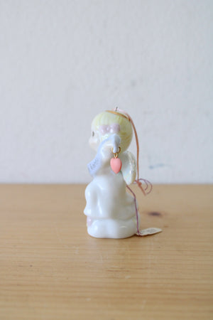1998 Precious Moments Peace On Earth Porcelain Ornament