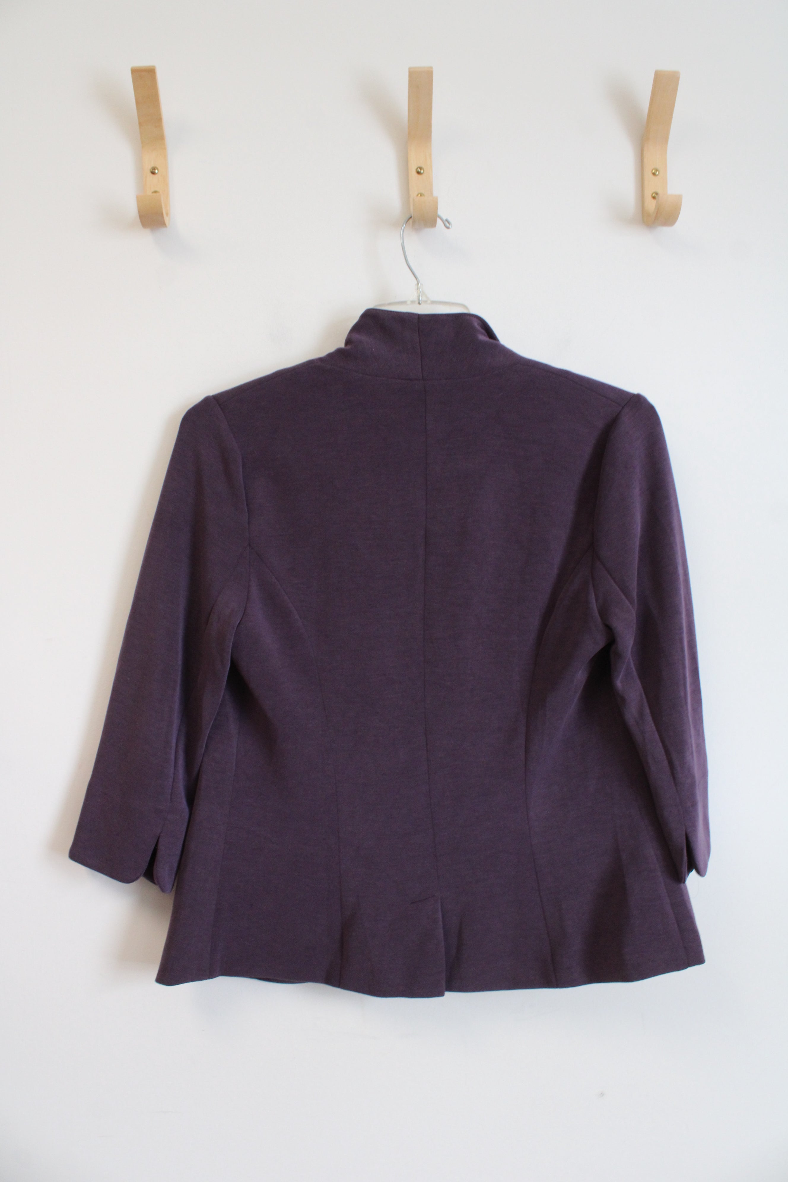 Skies Are Blue Purple Open Blazer | M