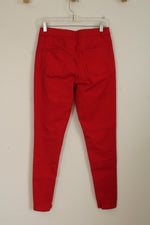 Venus Red Skinny leg Denim Pants | 8