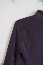 Skies Are Blue Purple Open Blazer | M