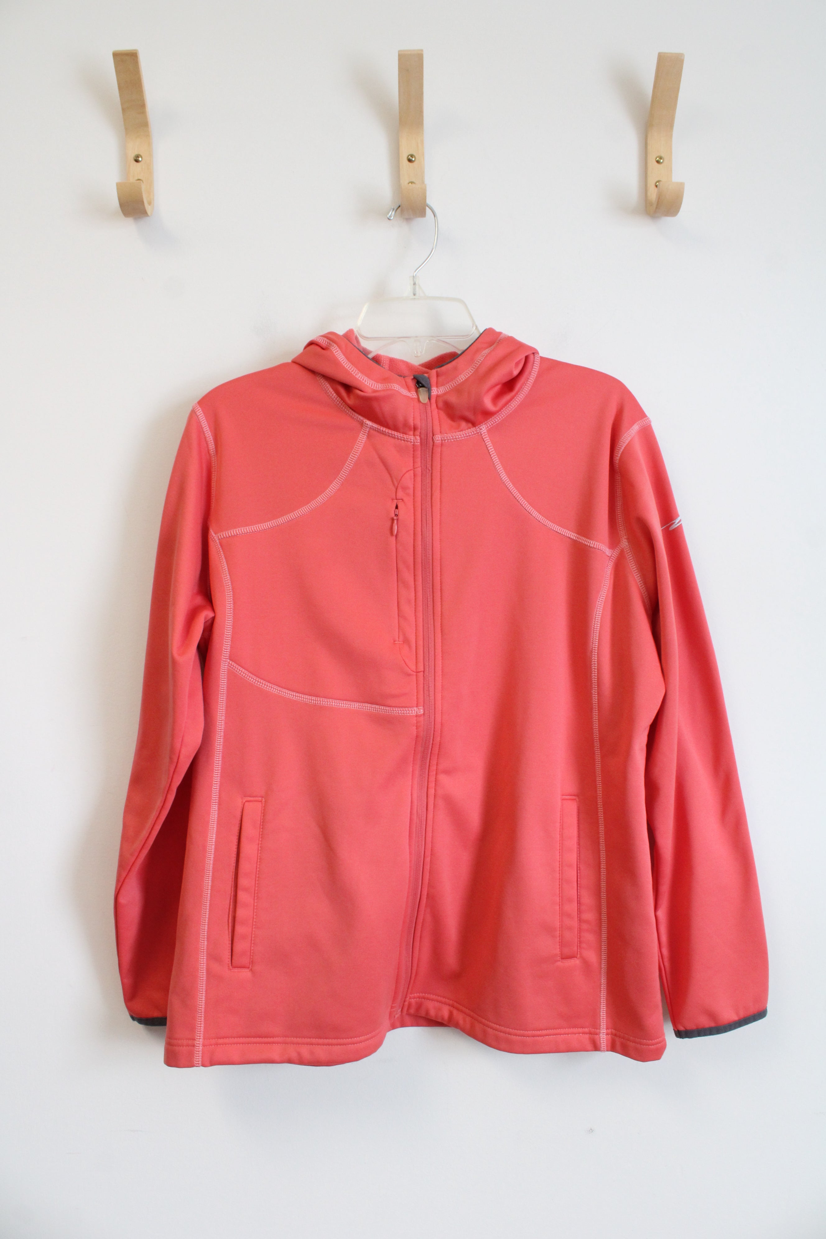 Tri Mountain Coral Fleece Lined Full Zip Jacket | L