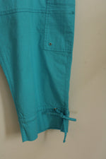 Rafaela Weekend Bright Blue Cargo Capris | 14P