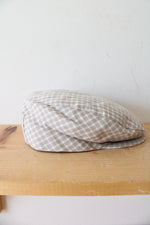 JJ Hat Center Seifter Associates Beige & White Plaid Cap | XXL