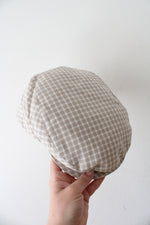 JJ Hat Center Seifter Associates Beige & White Plaid Cap | XXL
