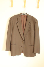 Gian Giacomo Soleri Brown Suit Jacket Blazer | 46